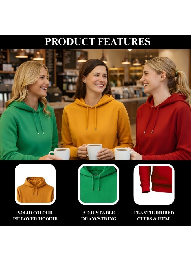 برينت شوب فور مي هودي نسائي - ملابس شتوية للنساء - هودي ناعم ودافئ للسيدات، هودي بأكمام طويلة للنساء، ملابس شتوية مريحة - Image 5